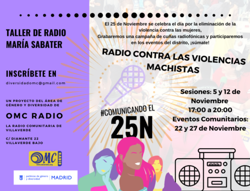 María Sabater: Taller de Radio contra las Violencias Machistas