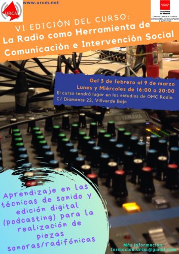 VI Edición: La Radio como herramienta de comunicación e intervención social