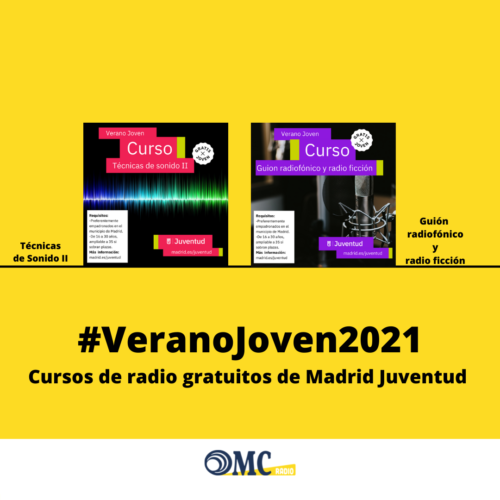 Cursos gratis de radio en la campaña #VeranoJoven de Madrid Juventud
