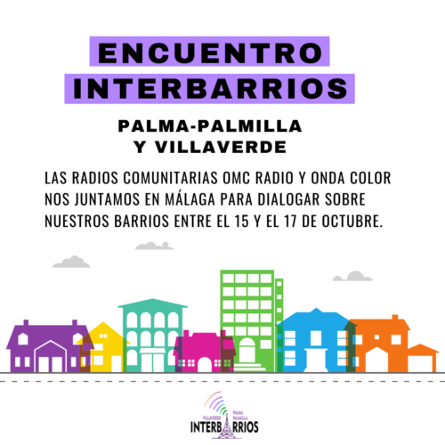Interbarrios viaja a Málaga para celebrar el encuentro entre Onda Color y OMC Radio