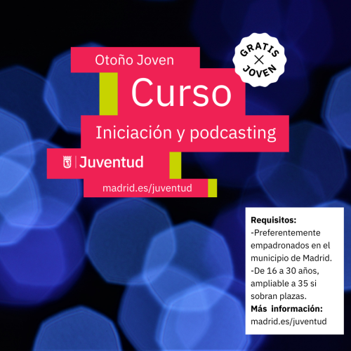 Campaña de cursos de Radio #OtoñoJoven2022