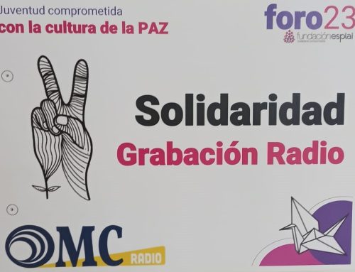 Asistimos al Foro «Juventud comprometida con la cultura de la Paz»