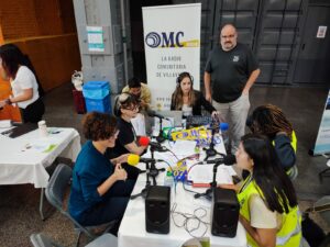 OMC RADIO PRESENTE EN LA FERIA DEL EMPLEO DE VILLAVERDE