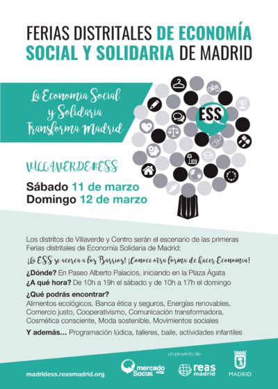 I Feria distrital de Economía Social y Solidaria en Villaverde