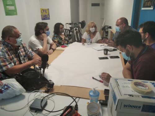 Fotogalería de las sesiones presenciales de Mayores en Red