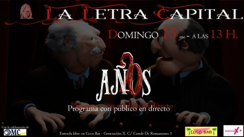 El programa «La Letra Capital» cumple 20 años en OMC Radio con una emisión en directo