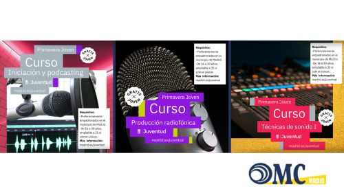 Cursos gratuitos de Radio #PrimaveraJoven2024