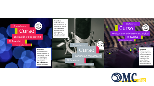 Cursos gratuitos de Radio #OtoñoJoven2024