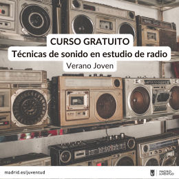 Producción sonora