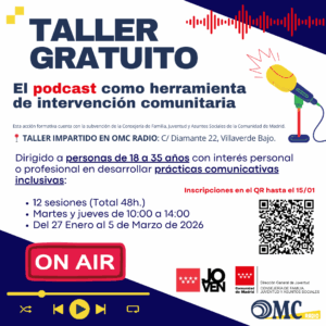 ¡Este taller de Creación de podcast gratuito es para ti!
